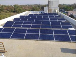 solar water panels on roofs